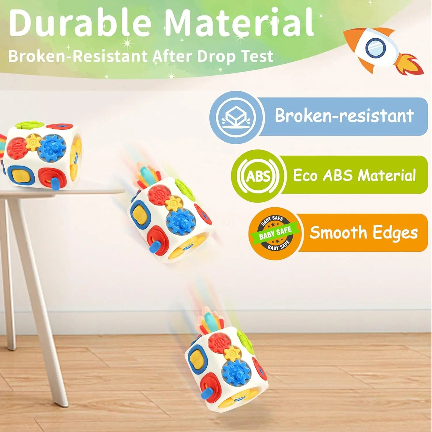 Jouets pour bébés et tout-petits Jouets sensoriels Montessori – Image 5