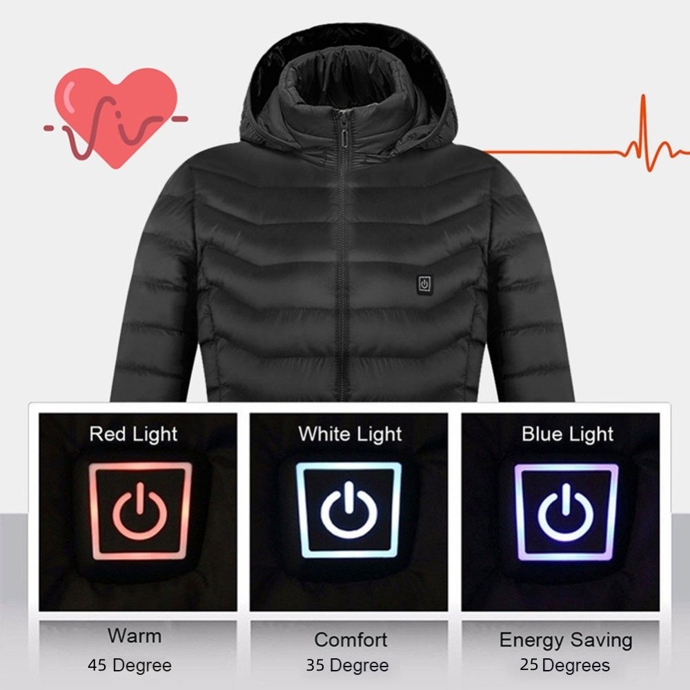 Veste chauffante USB pour homme – Image 9